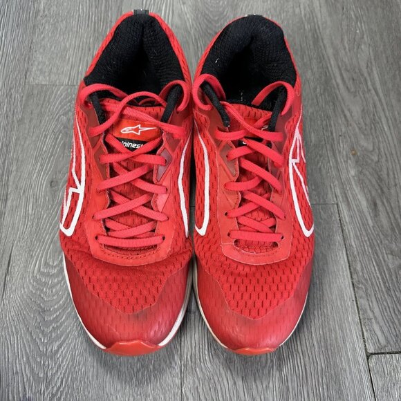Alpinestars Adult\'s Meta Road Shoes Red/White Size 8.5- 482-70112-USED main image 5